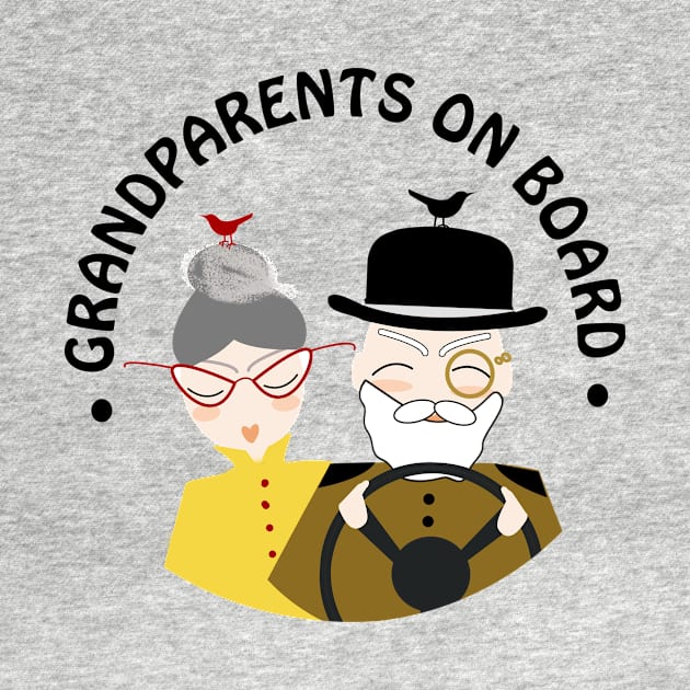 Grandparents on board by pois